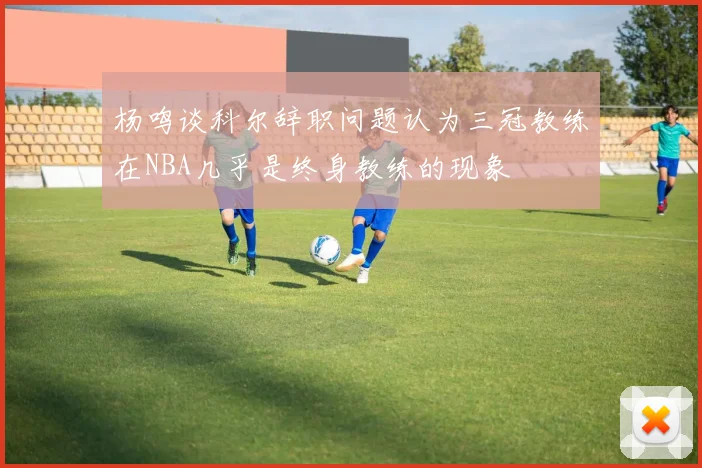 杨鸣谈科尔辞职问题认为三冠教练在NBA几乎是终身教练的现象